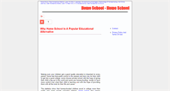 Desktop Screenshot of homeschooltips.net